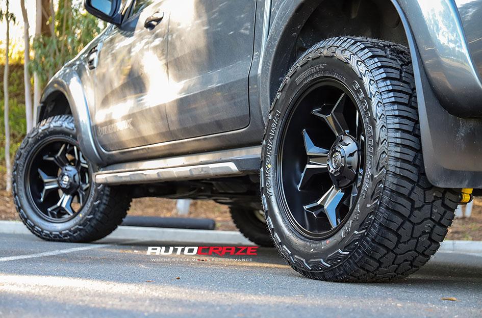 FORD RANGER AVENGER GLOSS BLACK MILLED